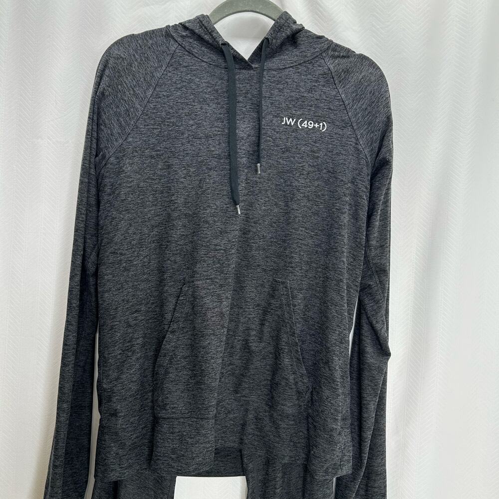 Outdoor Voices gray jogger set medium hoodie athletic outdoors loungewear